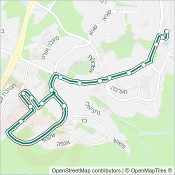98 Bus Line Map