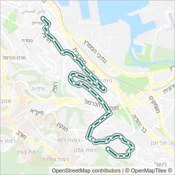19 Bus Line Map
