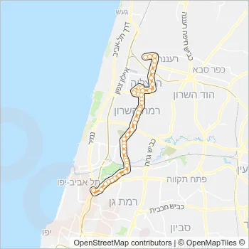 531 Bus Line Map