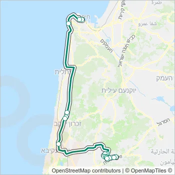 792 Bus Line Map