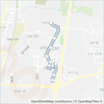 8 Bus Line Map