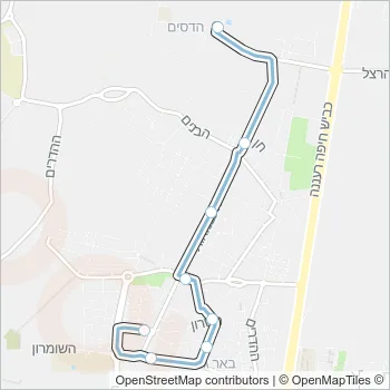 8 Bus Line Map