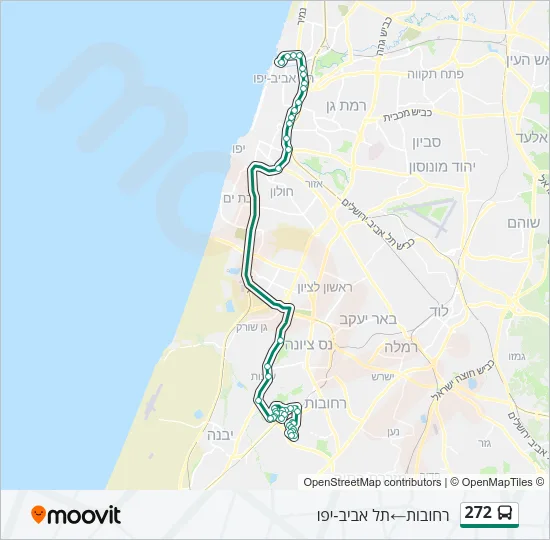 272 Bus Line Map