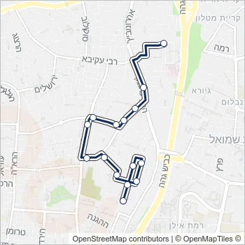 940 Bus Line Map
