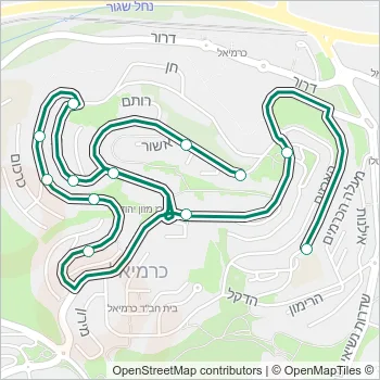 92 Bus Line Map