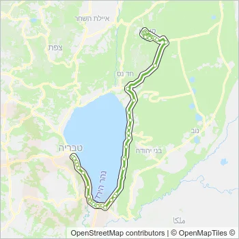 57 Bus Line Map