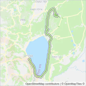 57 Bus Line Map