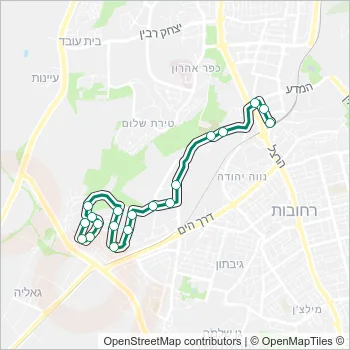 17 Bus Line Map