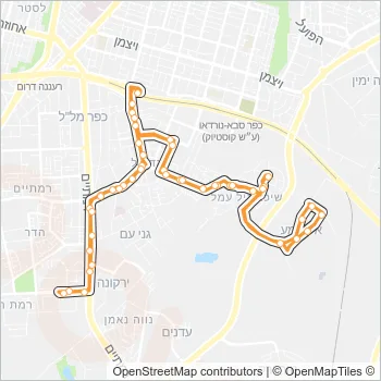 4 Bus Line Map