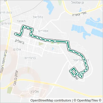 14 Bus Line Map