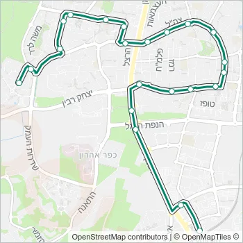 4 Bus Line Map