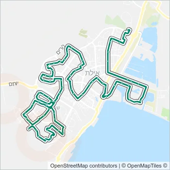 5 Bus Line Map