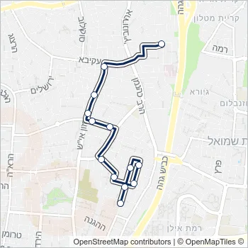 938 Bus Line Map