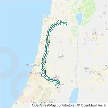 956 Bus Line Map