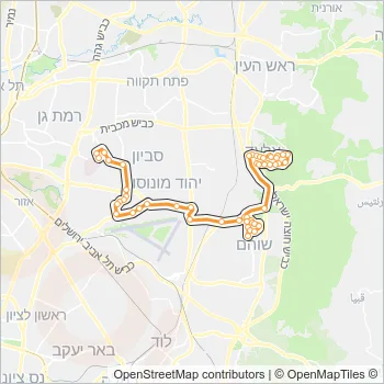 173 Bus Line Map