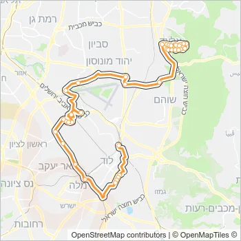174 Bus Line Map