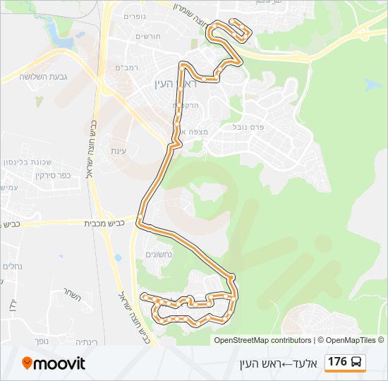 176 Bus Line Map