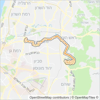 279 Bus Line Map