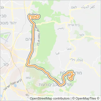 281 Bus Line Map