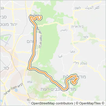 281 Bus Line Map