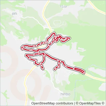 4 Bus Line Map