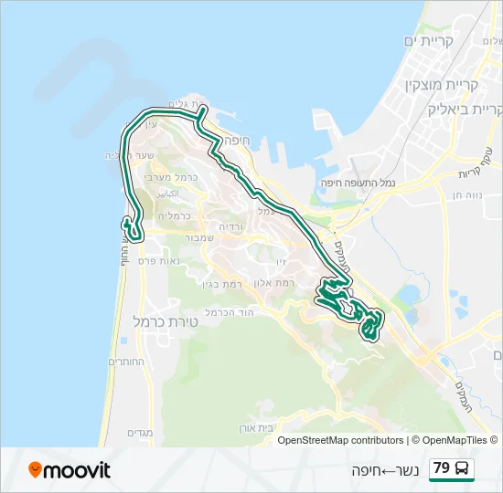 79 Bus Line Map