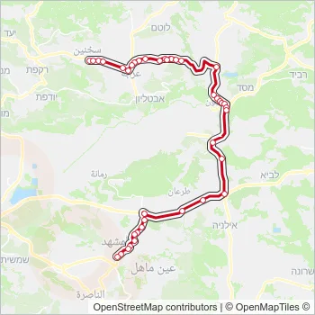 28 Bus Line Map