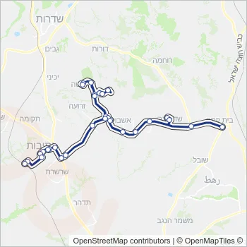 53 Bus Line Map
