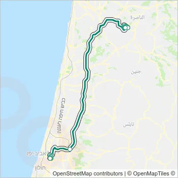 951 Bus Line Map