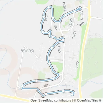 72 Bus Line Map