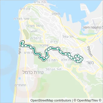 11 Bus Line Map