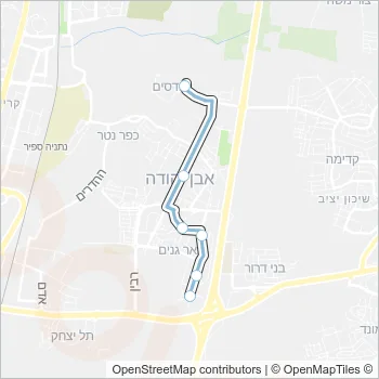 21 Bus Line Map