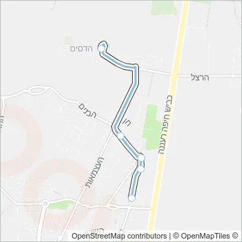 21 Bus Line Map