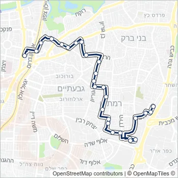 267 Bus Line Map