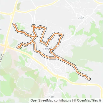3 Bus Line Map