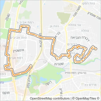 6 Bus Line Map
