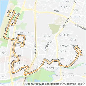 12 Bus Line Map
