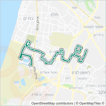 8 Bus Line Map