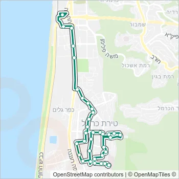 49 Bus Line Map
