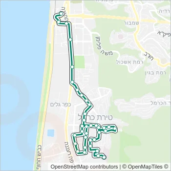 49 Bus Line Map