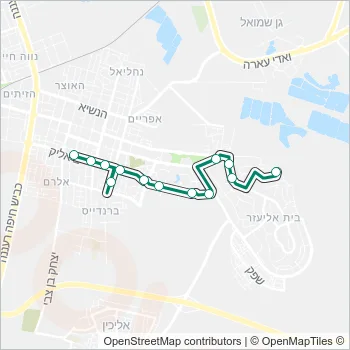 90 Bus Line Map