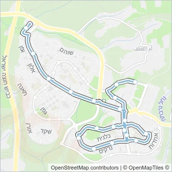 20 Bus Line Map