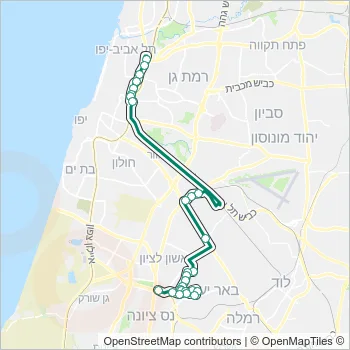 194 Bus Line Map