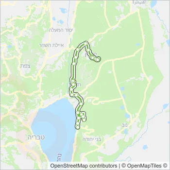 12 Bus Line Map