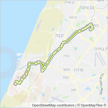 220 Bus Line Map