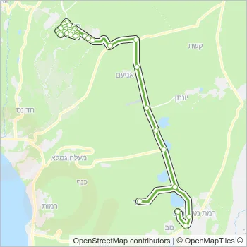 76 Bus Line Map