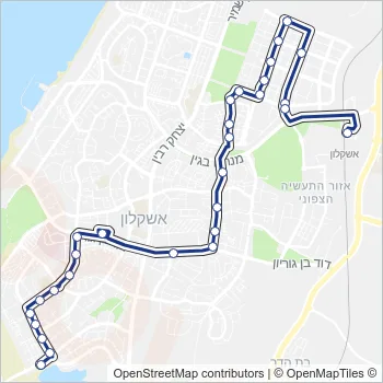 17 Bus Line Map