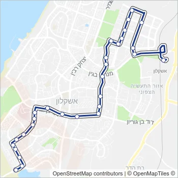 17 Bus Line Map