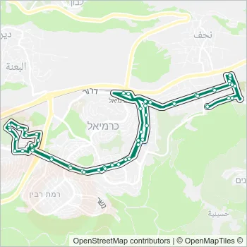 3 Bus Line Map