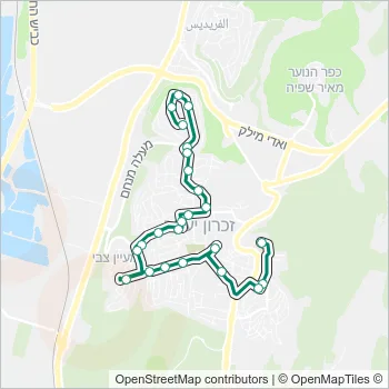 85 Bus Line Map